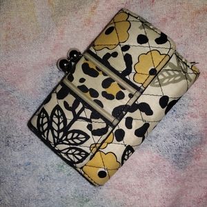 Vera Bradley yellow flower wallet